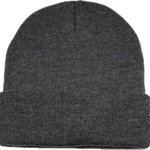 George Charcoal Knit Beanie